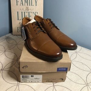 Clarks Extreme Comfort Whiddon Cap Toe Oxford Size 11M